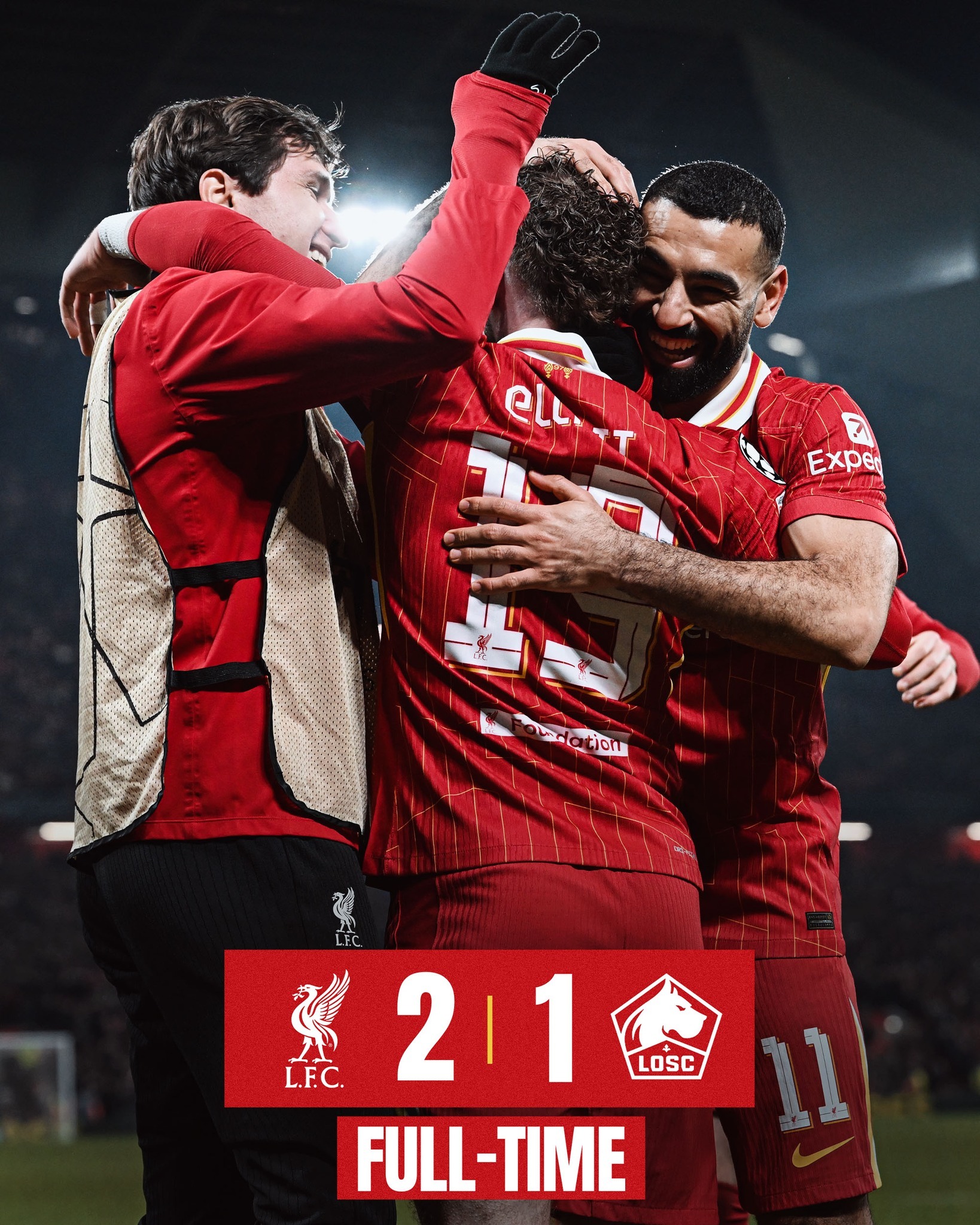 利物浦三球大胜，领跑英超联赛